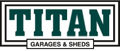 Titan Garages and Sheds logo